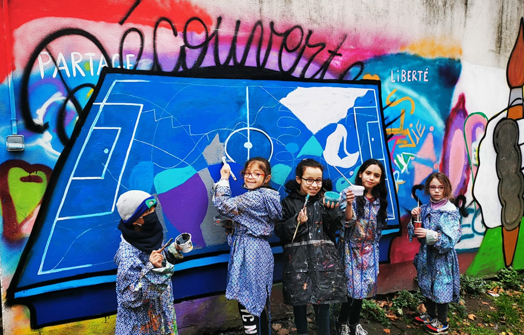 Atelier enfants, Art et Sport, centre Aretha Franklin